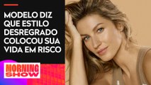 Gisele Bündchen diz que fumava e bebia