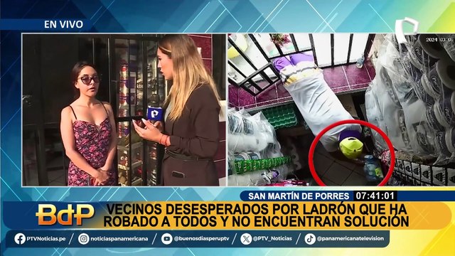 Vecinos de SMP están desesperados: denuncian que mismo ladrón ha robado en bodega varias veces