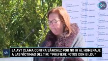 La AVT clama contra Sánchez por no ir al homenaje a las víctimas del 11M: “Prefiere fotos con Bildu