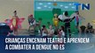 Crianças encenam teatro e aprendem a combater a dengue no ES