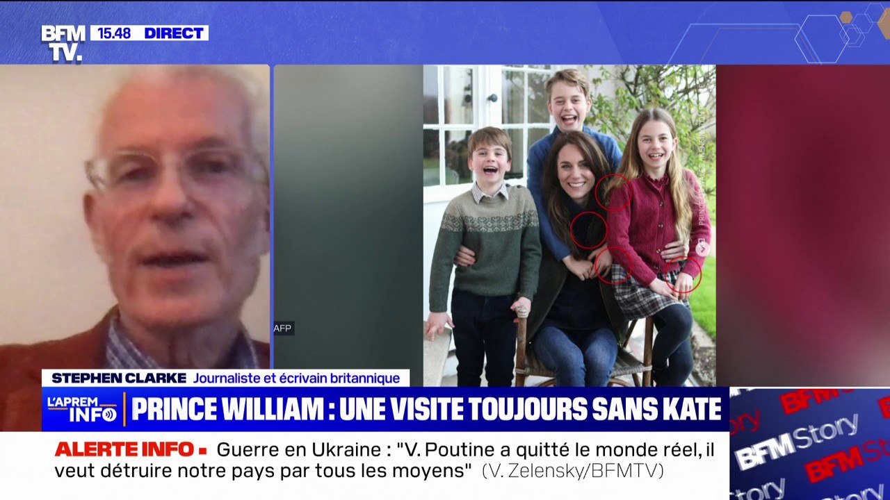 Photo de Kate Middleton retouchée: "C'est une tradition royale de cacher les choses" affirme Stephen Clarke, journaliste britannique
