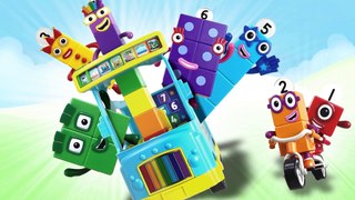 Numberblocks Road Trip with Official Numberblocks Bus || Keith's Toy Box