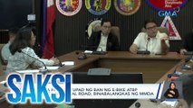 IRR sa pagpapatupad ng ban ng E-vehicles sa mga national road, binabalangkas ng MMDA | Saksi