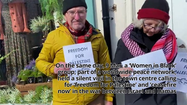 Sticker campaign covers Israel-linked products across Aberystwyth supermarkets in call for boycott