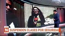 Suspenden clases por seguridad