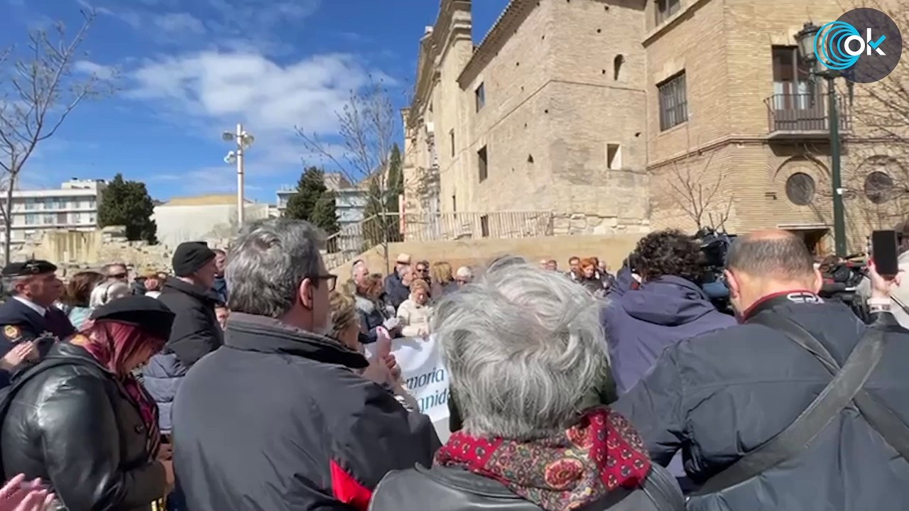 Los zaragozanos denuncian el blanqueamiento de Bildu por el PSOE “¿Qué sentimientos tiene el Gobierno”