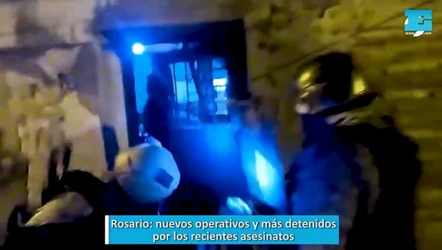 Rosario: nuevos operativos y más detenidos por los recientes asesinatos
