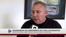 DESARMARON UN CAMPAMENTO DE CASILLAS RODANTES