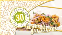 La cocina de July: Ceviche de garbanzos.