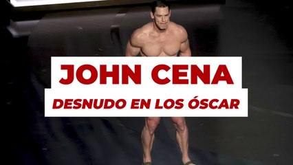 JOHN CENA y su DESNUDO en la GALA de los ÓSCAR 2024