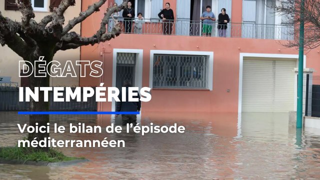Des rivières qui débordent, des quartiers inondés : bilan de l'épisode méditerranéen