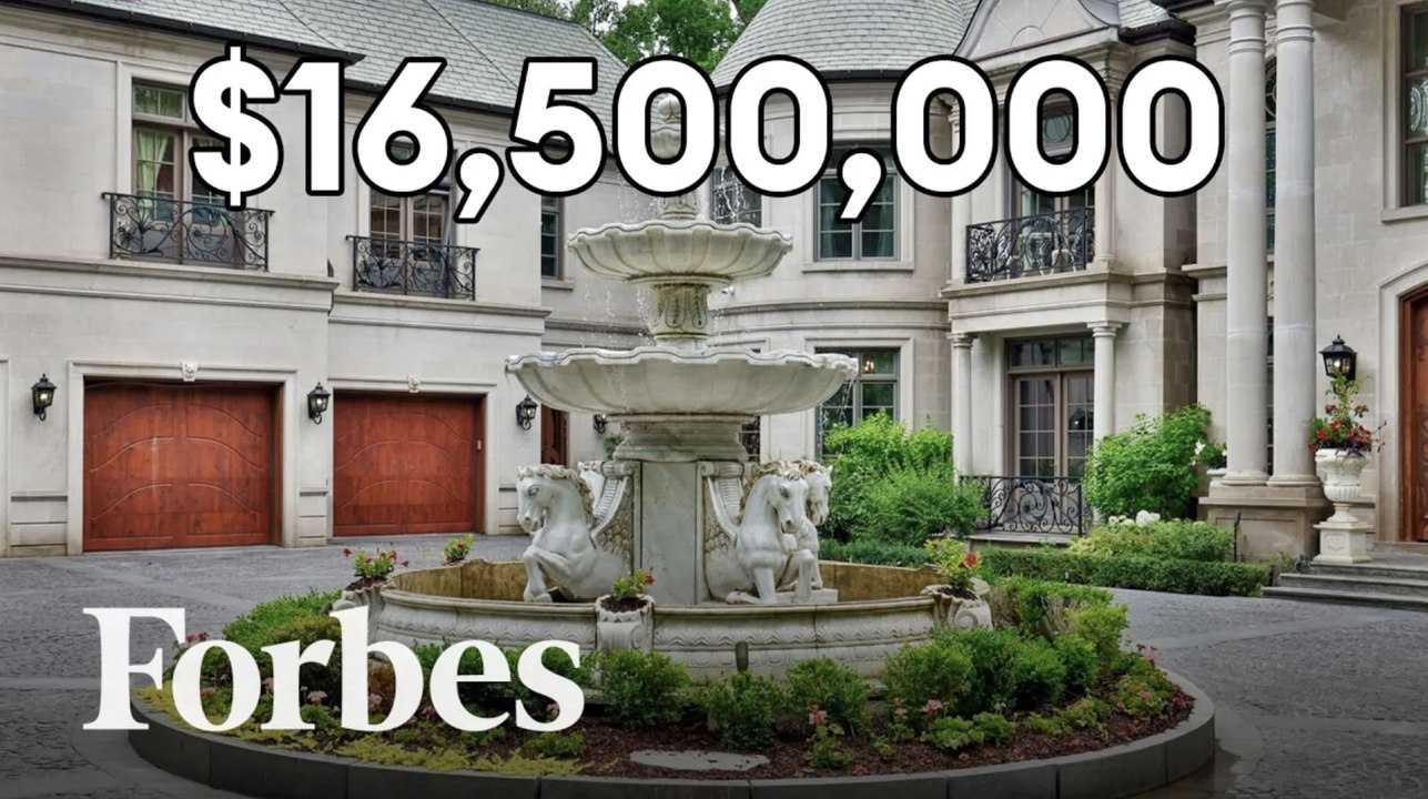 This $16.5M Mansion Has A Water Park, Home Theater, Tree House & More | Real Estate | Forbes