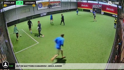 But de matthieu cabarrou - BOCA JUNIOR