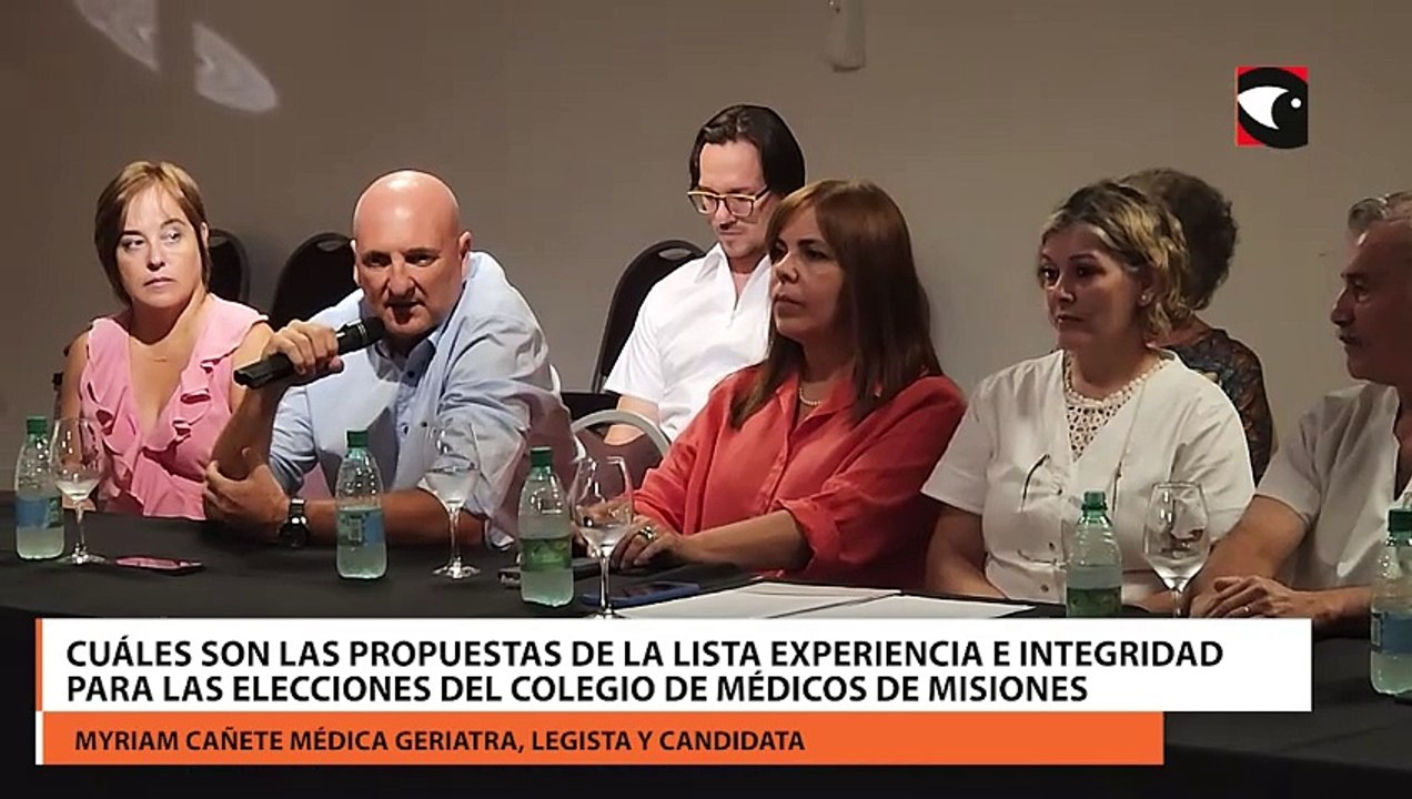 Cuáles son las propuestas de la lista Experiencia e Integridad para las elecciones del Colegio de Médicos de Misiones