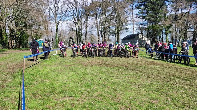 Départ coupe de Bretagne VTT à Redon Féminines