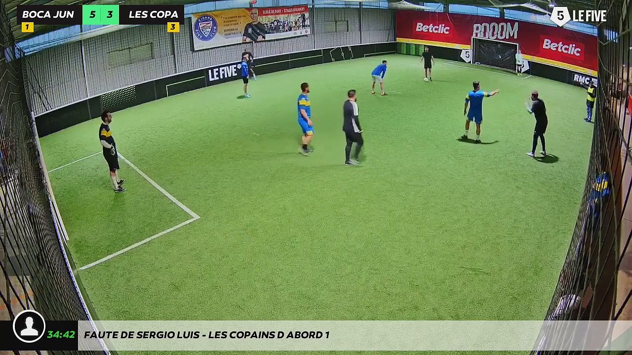 Faute de Sergio Luis - LES COPAINS D'ABORD 1