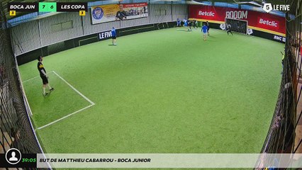 But de matthieu cabarrou - BOCA JUNIOR