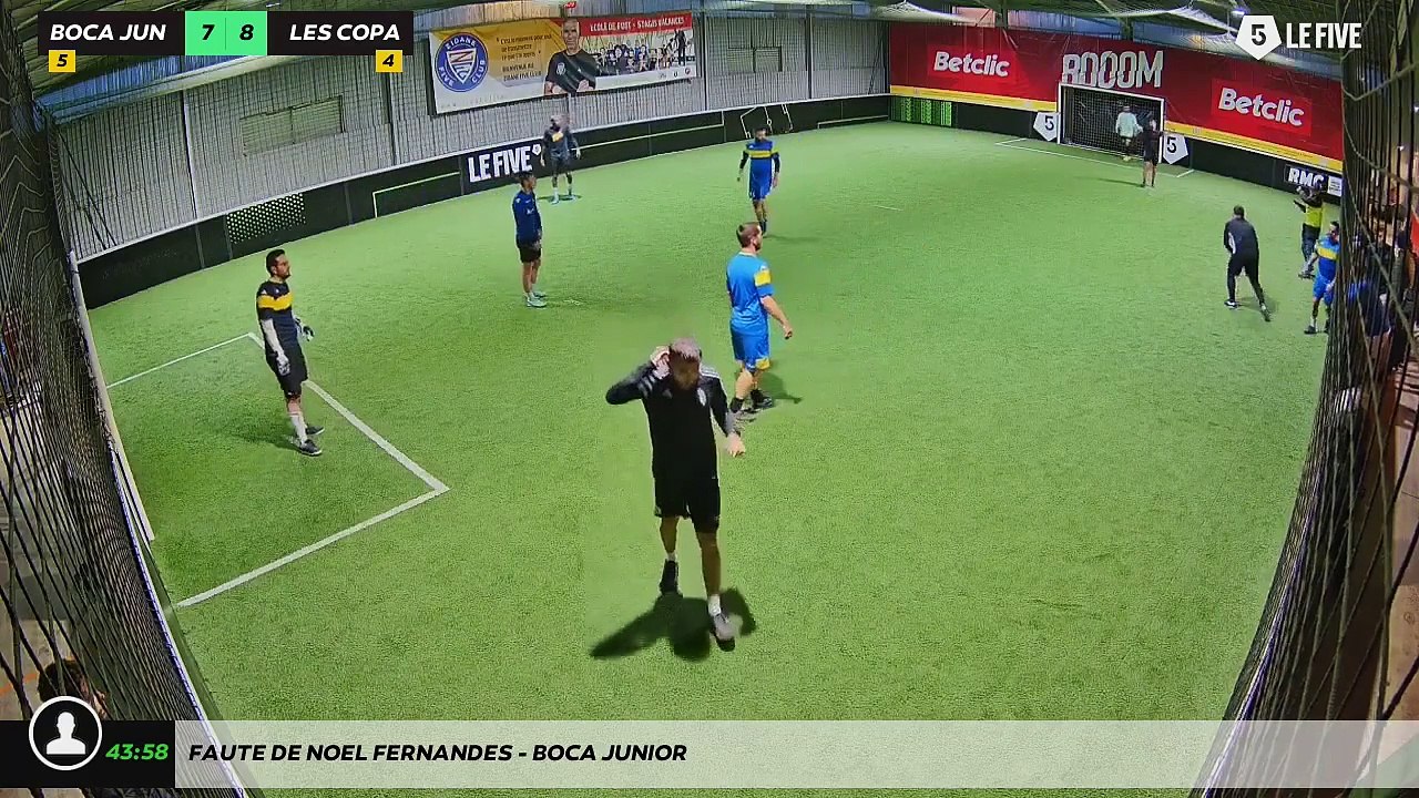 Faute de Noel Fernandes - BOCA JUNIOR