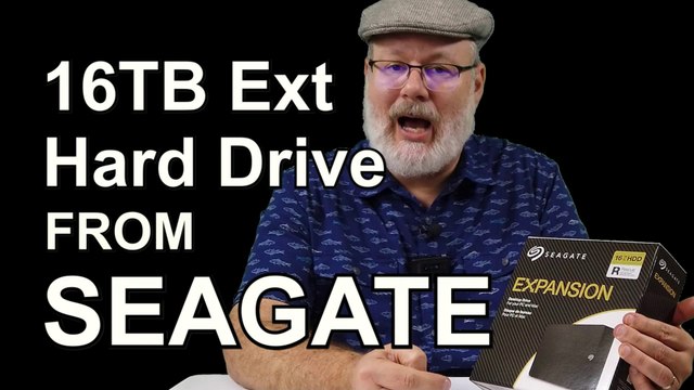 Unboxing And Setting Up The Massive 16TB SEAGATE External Hard Drive - LET'S DIVE IN!