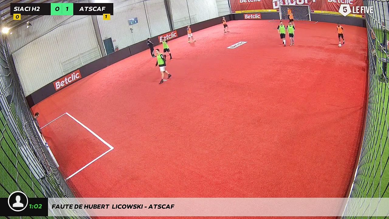 Faute de Hubert  Licowski - ATSCAF