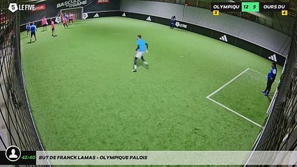 But de Franck Lamas - OLYMPIQUE PALOIS