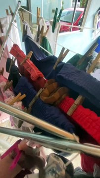 Serpente “dormindo” em varal de roupas assusta moradora e é resgatada em SC