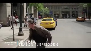 Jack Reacher absolutely destroys a wannabe gangster!   Reacher (Alan Ritchson)