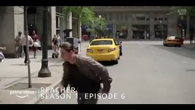 Jack Reacher absolutely destroys a wannabe gangster! Reacher (Alan Ritchson)