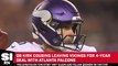 Kirk Cousins Signing With Falcons