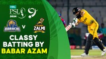 Classy Batting By Babar Azam | Karachi Kings vs Peshawar Zalmi | Match 29 | HBL PSL 9 | M1Z2U