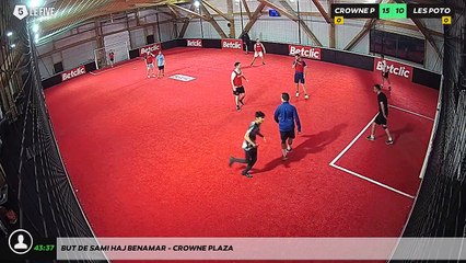 But de Sami Haj Benamar - CROWNE PLAZA