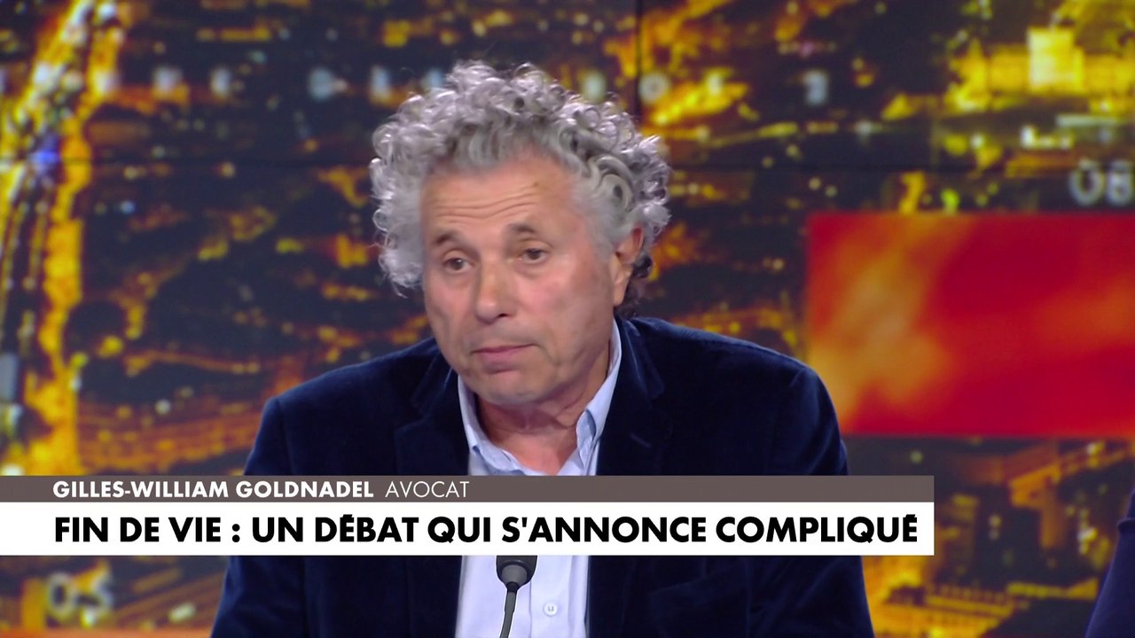 Gilles-William Goldnadel : «Tu as des gens impotents qui ne souffrent pas, mais pour qui la vie n’a plus aucun intérêt»