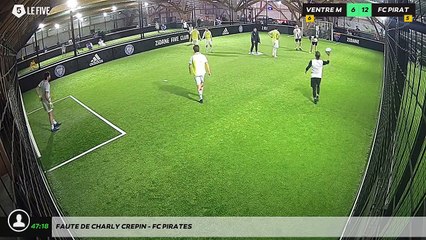 Faute de charly crepin - FC PIRATES