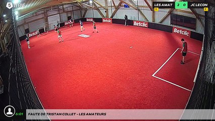 Faute de Tristan COLLET - LES AMATEURS