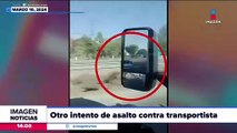 Captan intento de asalto contra un trailero en la México-Querétaro