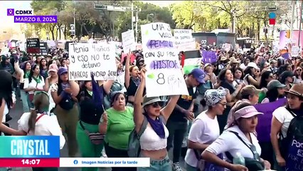Miles de mujeres marcharon en la CDMX el pasado 8 de marzo