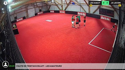 Faute de Tristan COLLET - LES AMATEURS