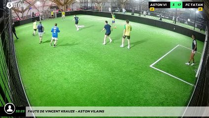 Faute de Vincent KRAUZE - ASTON VILAINS