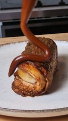 Recette de pain perdu, banane et caramel beurre salé