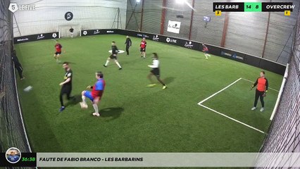 Faute de Fabio Branco - LES BARBARINS