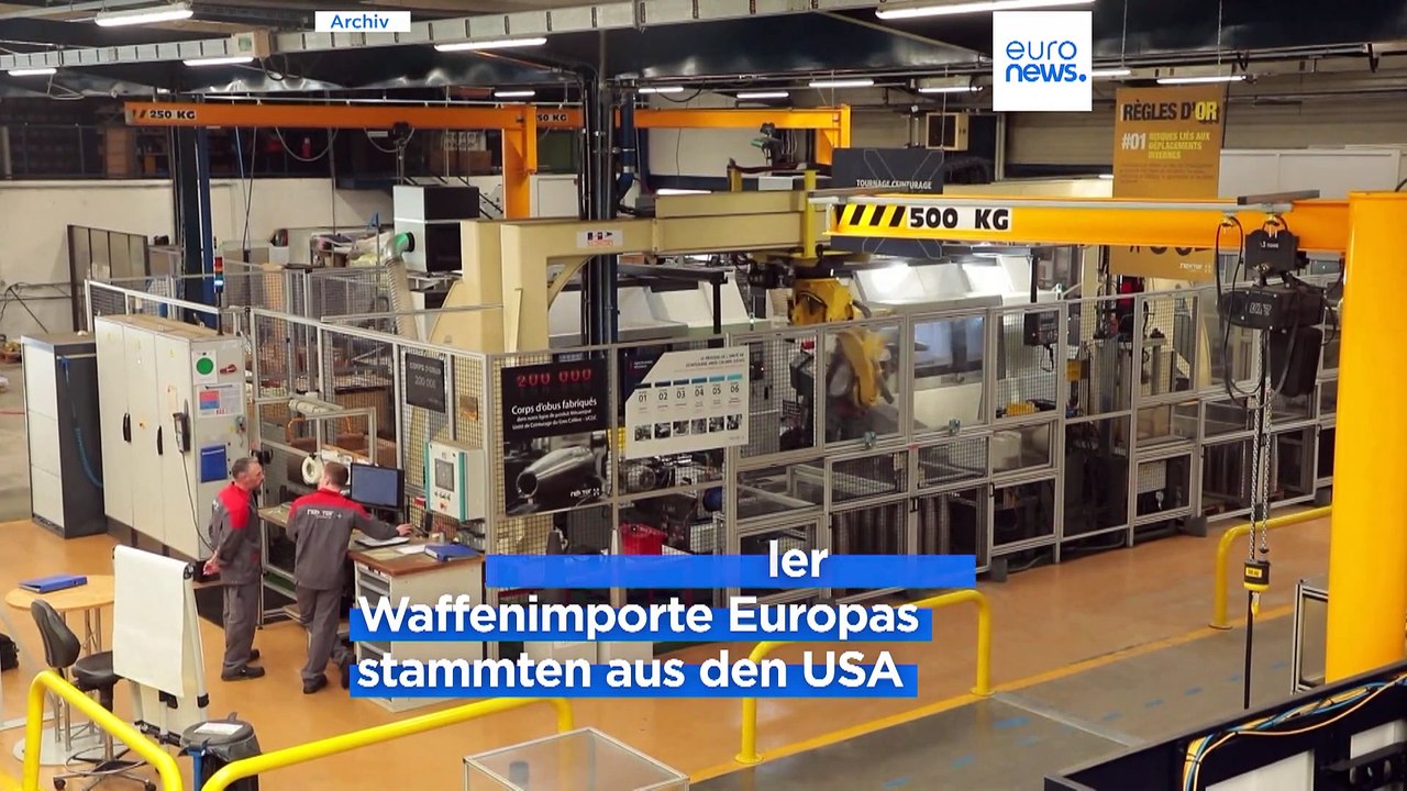 Europas Waffenimporte fast verdoppelt, Frankreich überholt Russland beim Export von Waffen