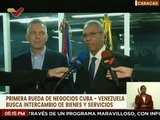 Primera Rueda de Negocios Cuba-Venezuela, busca fortalecer el intercambio comercial entre ambas naciones