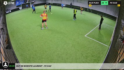 But de Bixente Laurent - FC CAZ