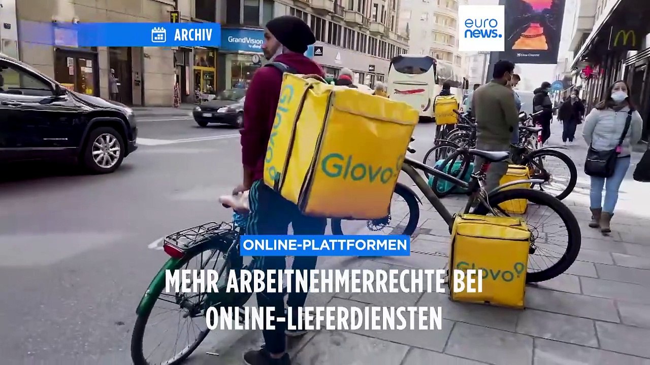 EU-Staaten einigen sich auf mehr Arbeitnehmerrechte bei Online-Lieferdiensten