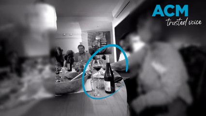 Bruce Lehrmann and mate filmed allegedly 'lining up white powder'