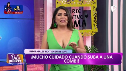 Santa Anita: conductor intenta escapar durante operativo contra la informalidad