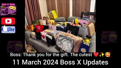 [Eng Sub] 11 March 2024 Noeul kiss Boss Cheeks SweetDay with BossNoeul Part 2 #BossNoeulBWSweetDayParty