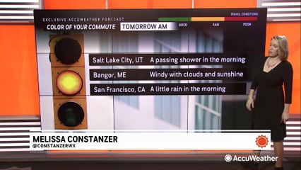 Travel conditions clearing up across most of the US for your Tuesday