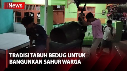 Tradisi Tabuh Bedug, Remaja di Depok Keliling Bangunkan Sahur Warga