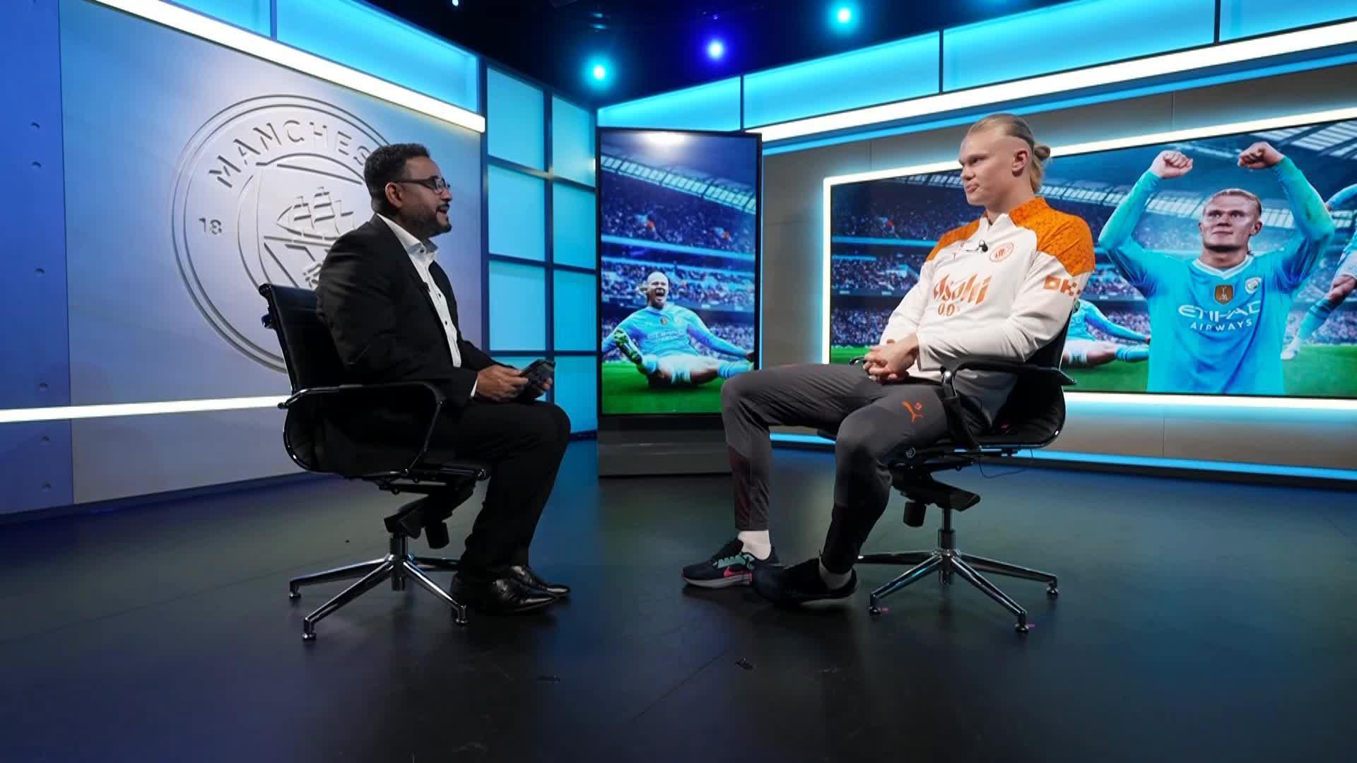 Erling Haaland sits down with beIN SPORTS